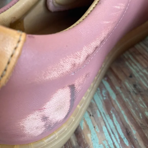 Pairs In Paris Blush Leather Zip Sneakers designed in Paris made in Portugal - Picture 14 of 16